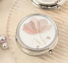 押し花デザイン　アクセサリー　サプリ　ケース　小物　プレゼントに