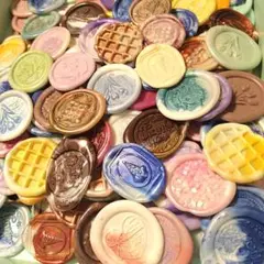 ハンドメイド シーリングスタンプシール 50枚セット
