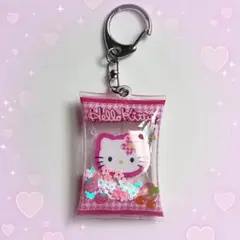 ハローキティ　トレーディングエアインキーホルダー