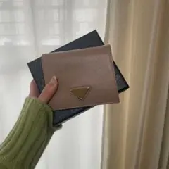 PRADA プラダ 財布 二つ折り財布 サフィアーノ ミニ財布