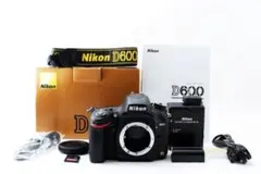 【美品】 ニコン Nikon D600 ボディ 【元箱付き・付属品多数】