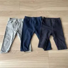 Baby Gap＆UNIQLO ボトムス　3点セット