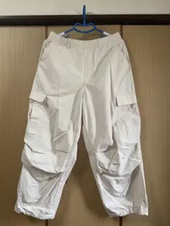 ★極美品！BAYFLOW ベイフローナイロンコットンワイドカーゴパンツ4（L）