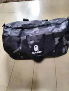 BAPE カモフラージュ ドラムバッグ