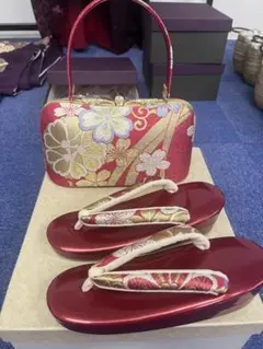 【大特価】 振袖　草履バック　フリーサイズ