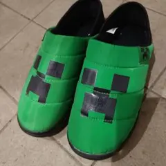 Minecraft クリーパーサンダル グリーン　22cm
