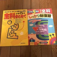 全科まとめて 小学5年　全科しっかり総復習　　２冊セット