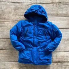 ノースフェイス ダウンジャケット キッズ 150 ブルー DRYVENT