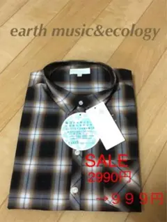 earth music&ecology 新品・未使用 シャツ レギュラー