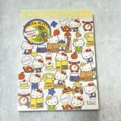 ハローキティ　ジョーイを探そう！ メモ帳 2007年　平成レトロ