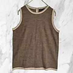 ZARA ザラ レディース ノースリーブ カットソー 後ろボタン グレー M
