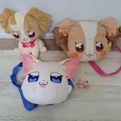 わんだふるプリキュア　キュアワンダフル　キュアフレンディ　こむぎ　ゆきちゃん