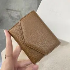 【新品】メゾン マルジェラ エンベロープ 三つ折り財布 タン/ブラウン