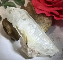 ヒマラヤ✨ レインボー マニカラン産 ピンク水晶 原石 クラスター