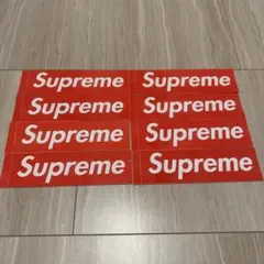 【難あり】Supreme ボックスロゴ　ステッカー8枚