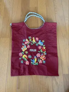 SHEIN FEILER風　花柄　エコバッグ