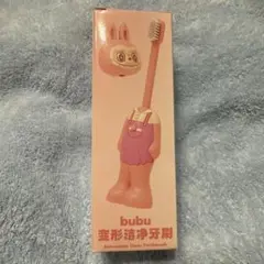 labubu ラブブ　歯ブラシ　ピンク