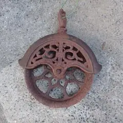 滑車 アンティーク レトロ