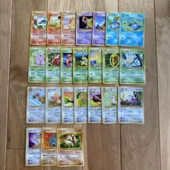 ポケモンカード　旧裏　まとめ売り　24種類