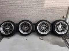 [3本目]SSR TF1 20インチタイヤホイールセット SSR タナベ プロフェッサー TF1 チタンシルバー 20×10 5/114.3
