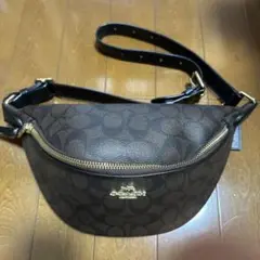 COACH ボディバッグ ブラウン
