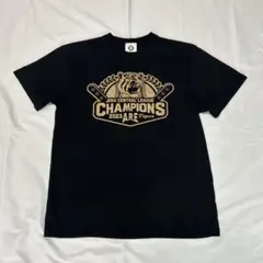 【非売品】　阪神タイガース 優勝記念Tシャツ アレ　黒