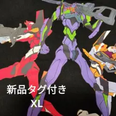 EVANGELION キャラクターTシャツ 黒サイズXL　新品　未使用　タグ付き