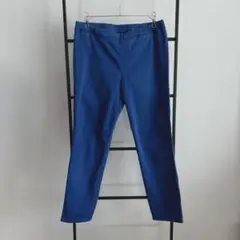 ユニクロ UNIQLO イージーパンツ M ブルー ウエストゴム