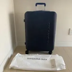 【希少】MANDARINA DUCK (TANKシリーズ)グレー スーツケース 希少】MANDARINA DUCK (TANKシリーズ)グレー スーツケース 希少