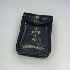 幻の一品 ■ Chrome Hearts ■ シガレットケース スモールクロス Chrome Hearts - CHROME HEARTS クロムハーツ BLT POUCH