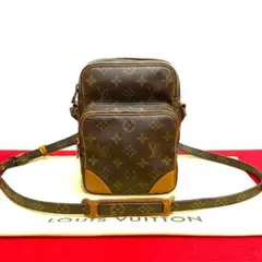 極 美品 ルイヴィトン モノグラム レザー ミニ ショルダーバッグ ポシェット