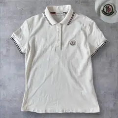 MONCLER モンクレール ポロシャツ ホワイト S