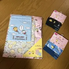新品　ＬＬ　コジコジ×サンリオ　ボクサーパンツ＆巾着大中小　COJICOJI