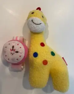 キリン型ラトル おもちゃ