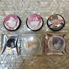 キャラクター缶バッジ 6個セット