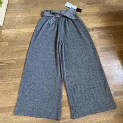 BOU JELOUD ワイドパンツ　グレー