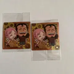 SW12-35 2枚セット　ワンピース　log.12　シール　ウエハース