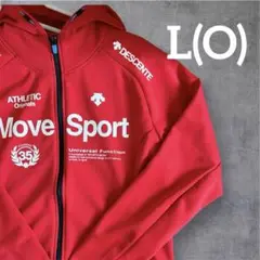 【美品】デサント Move Sport フルジップパーカー 《Oサイズ》