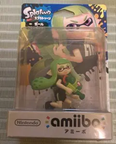 新品未開封amiiboガール【ライムグリーン】_スプラトゥーンシリーズ