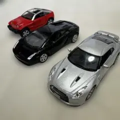 ミニカー　スカイラインGTR 他3台セット