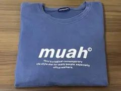muahmuah メランジカラー 長袖Tシャツ