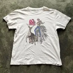 【USED】嬉野雅道 還暦お祝いTシャツ 　水曜どうでしょう