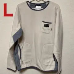 【新品】マンシングウェア フリースブルゾン ホワイト Lサイズ