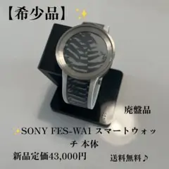 ✨SONY FES-WA1 スマートウォッチ 本体