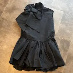 最終値下【美品】ROCHAS ビックリボン　ワンピース　サイズ38