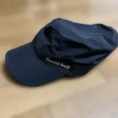 モンベル Montbell ストレッチO.D.ワークキャップ 帽子 M/L 黒
