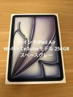 11インチiPad Air Wi-Fi + Cellularモデル 256GB