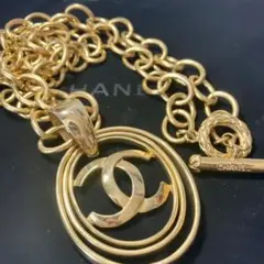 Chanel 95年製 ヴィンテージ ココマークネックレス