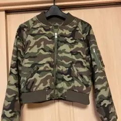 迷彩 MA-1ジャケット Mサイズ