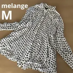 melange M 総柄シャツ